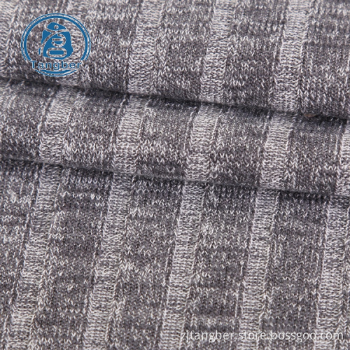 Tissu hacci personnalisé 100% coton rayé textile